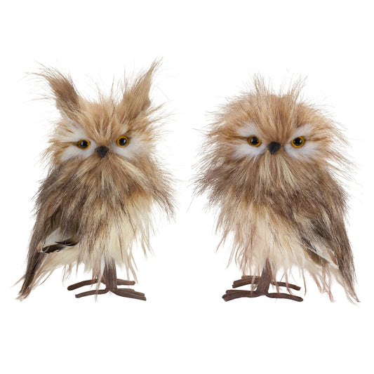 Owl (Set of 4) 9"H, 10.5"H Foam